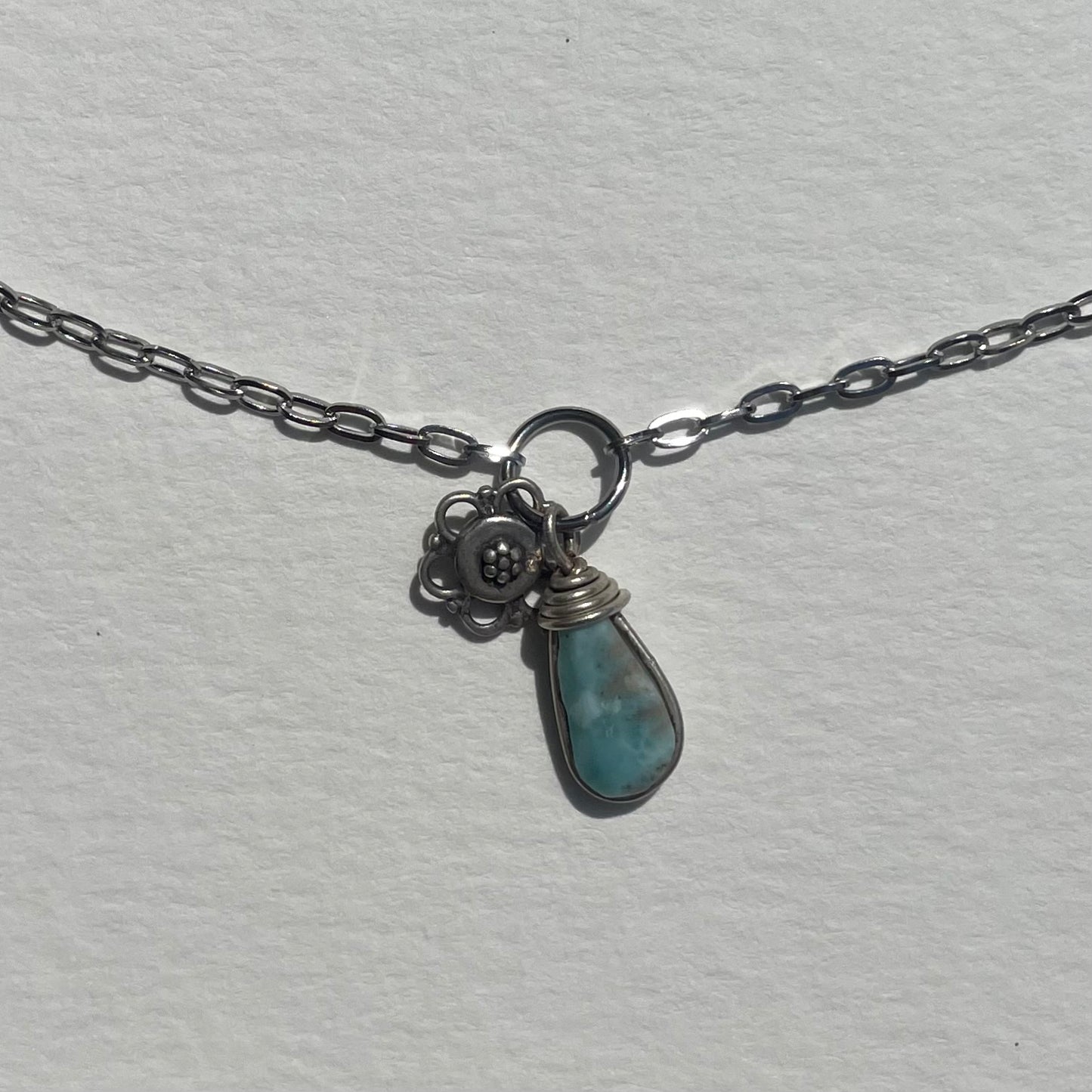 silver larimar II