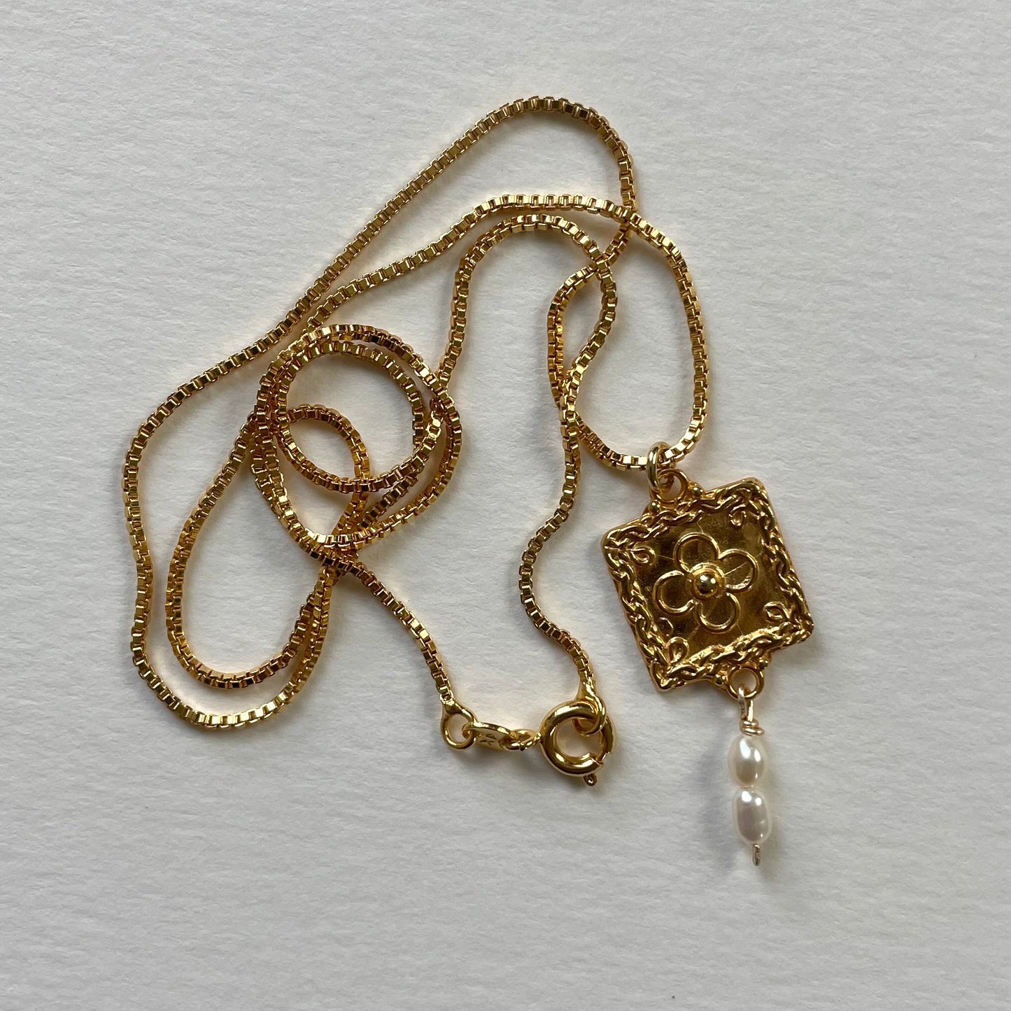 gold flower drop III