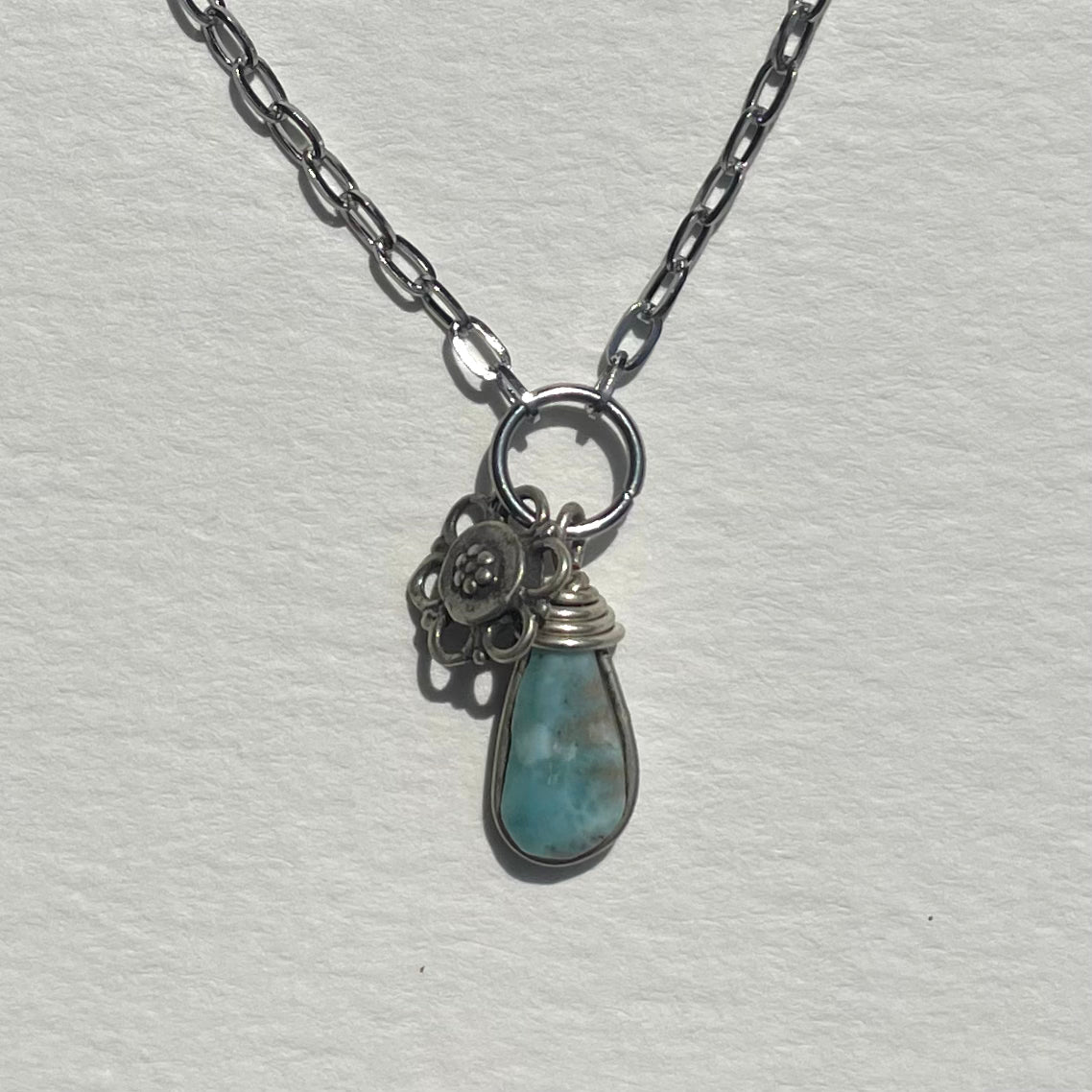 silver larimar II