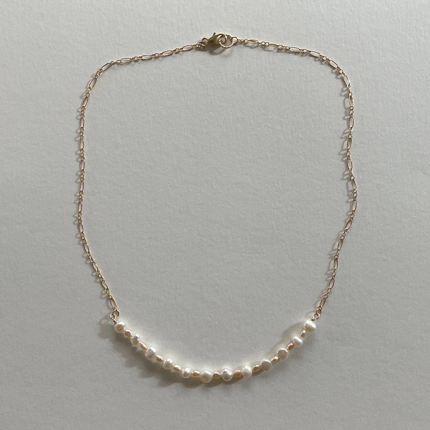 pearl chain in gold I