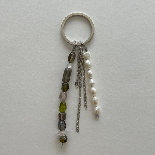 pearl drop keychain II