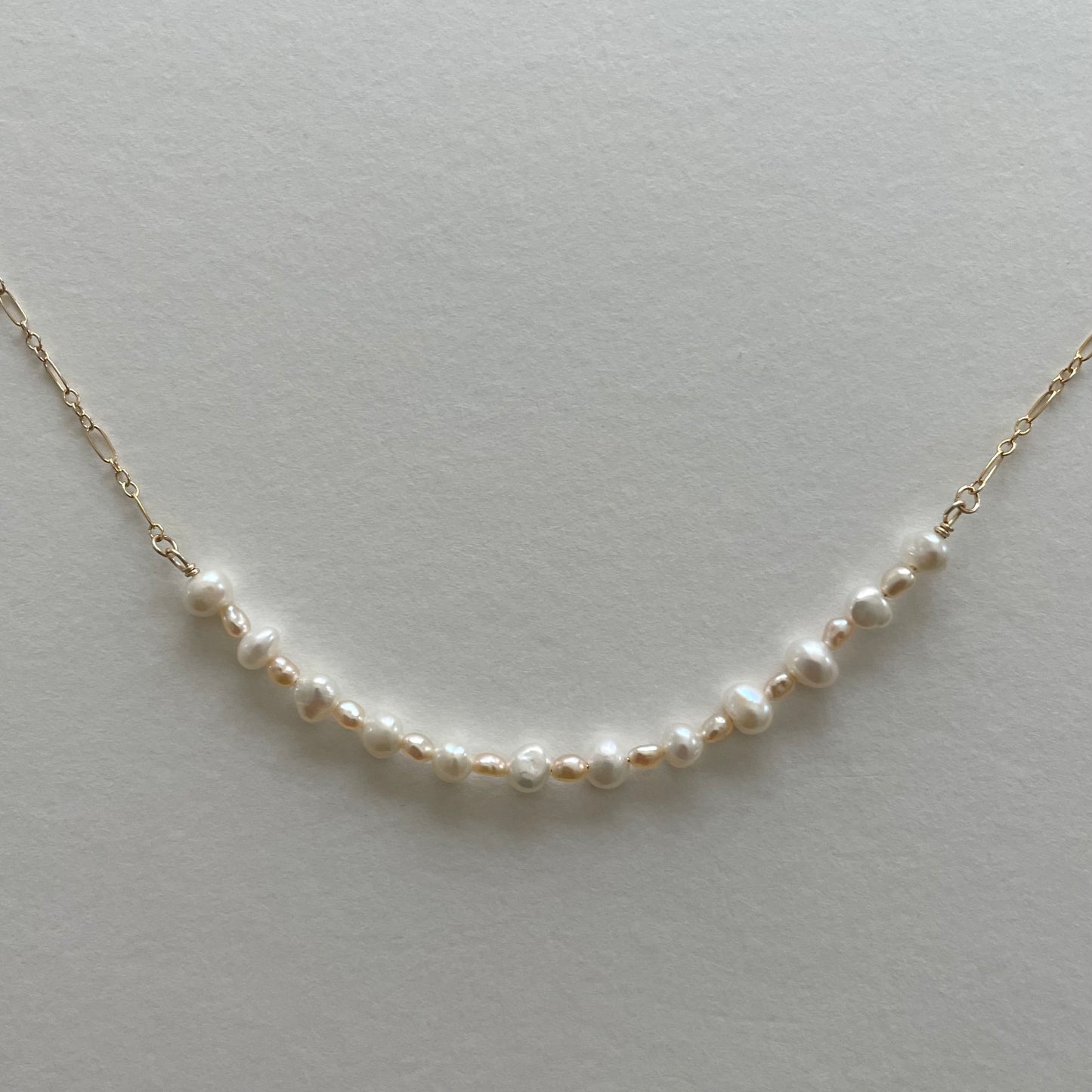 pearl chain in gold I