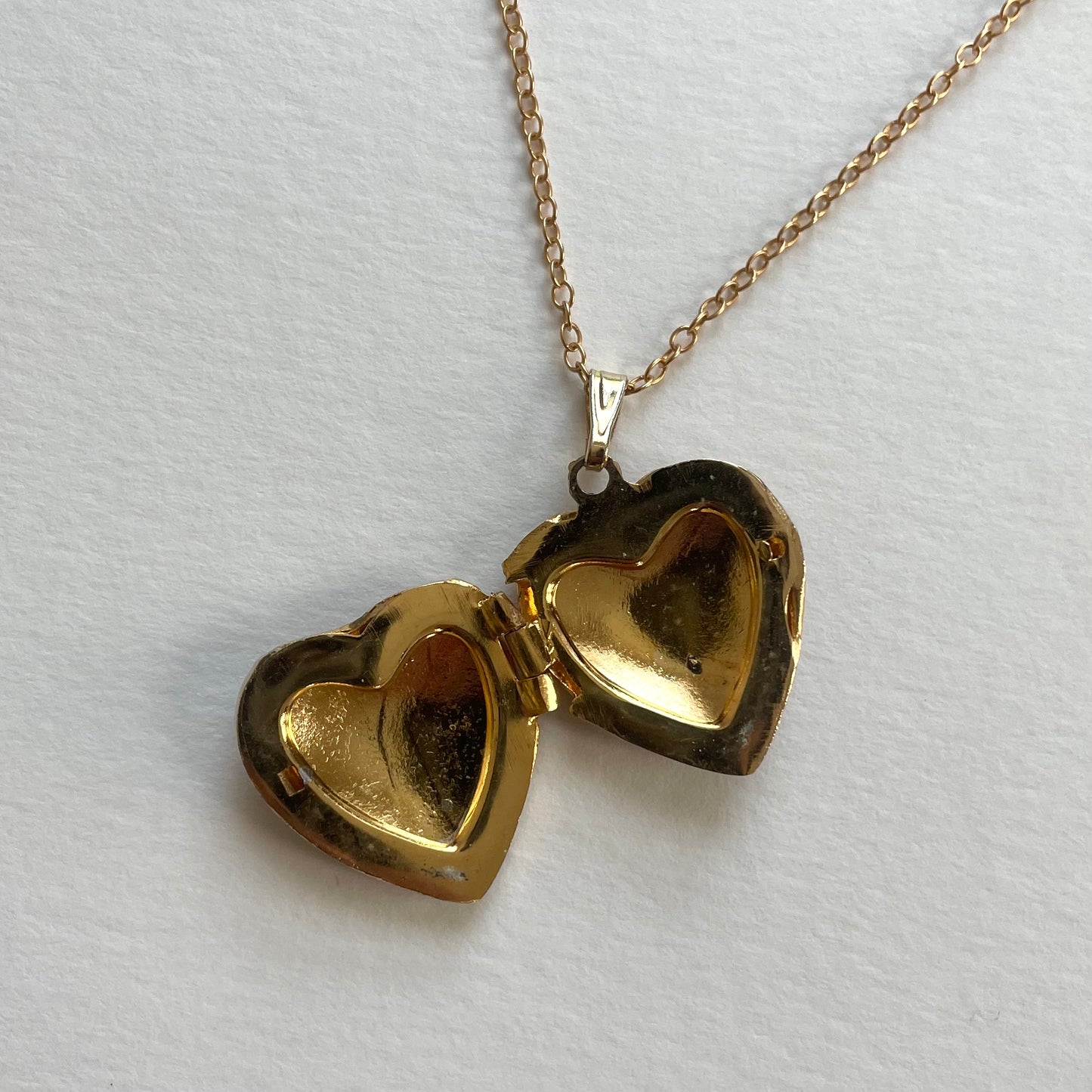 vintage heart locket